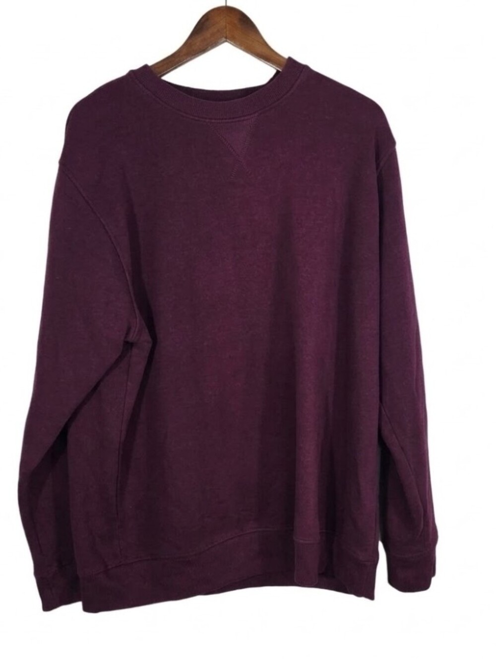 purple vintage crew-neck sweatshirt